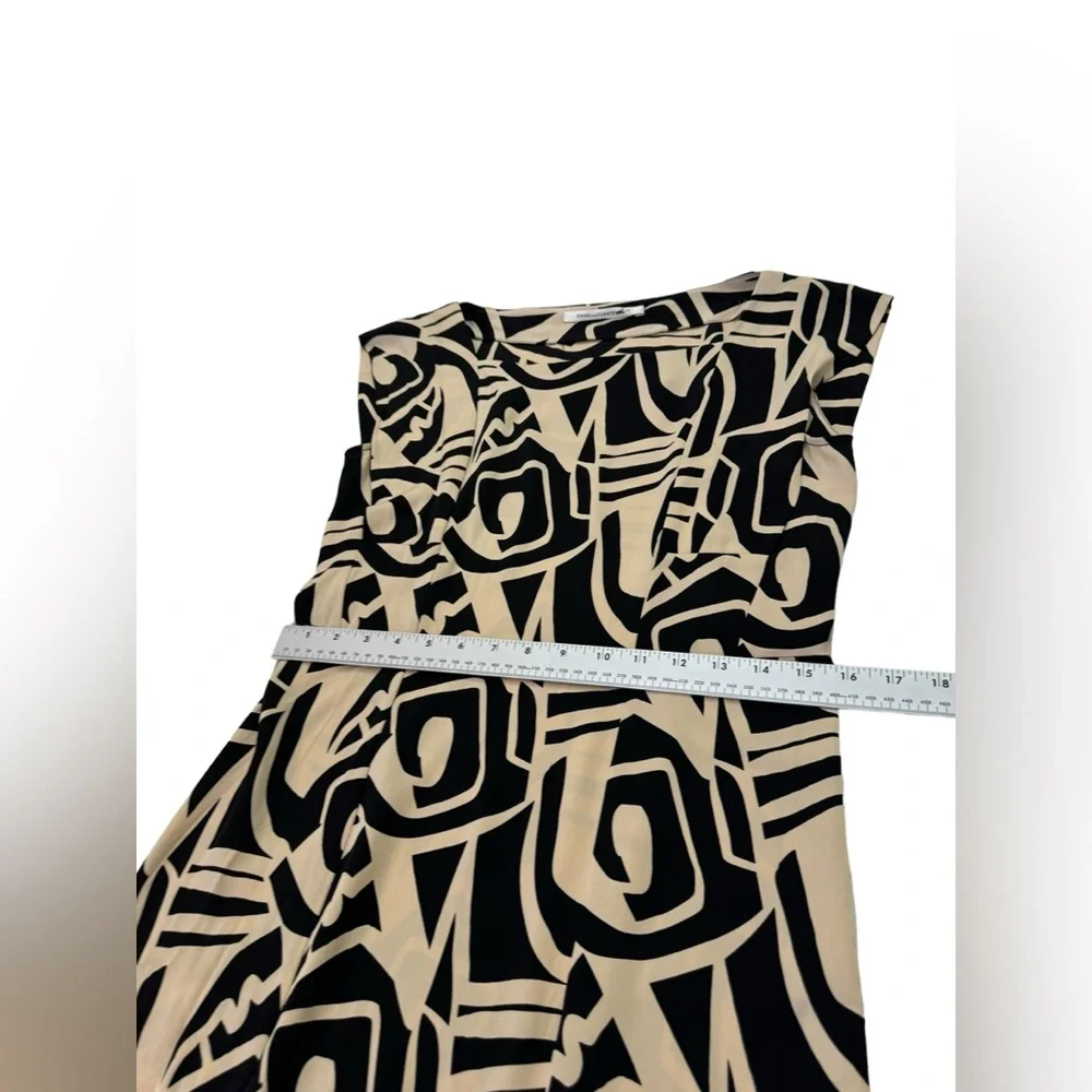 Diane von Furstenberg Samuella Dress ASO Kate Middleton, Silk Sheath, Size M DvF - Picture 8 of 15